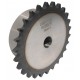 08B-1-50 | Koło łańcuchowe 1/2' z piastą, z=50 HRC
