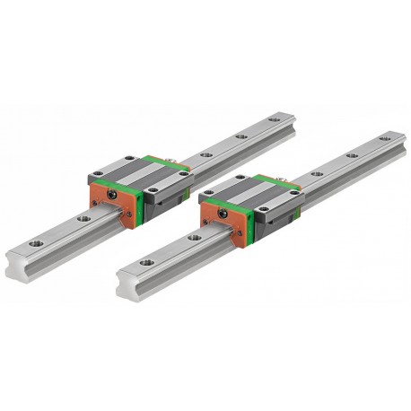 Zestaw | Szyna EGR15R klasa H  2x1000mm + 2xEGW15