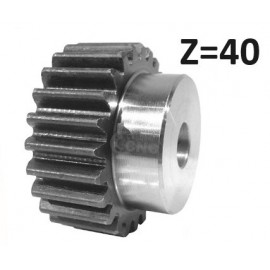 M1,5 z40  Koło zębate Moduł 1,5  z piastą HRC