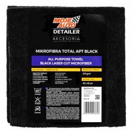 DETAILER MIKROFIBRA APT BLACK 40x40cm 370g/m2