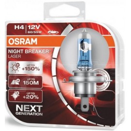 ŻARÓWKA H4 NIGHT BREAKER LASER 2SZT. OSRAM 60/55