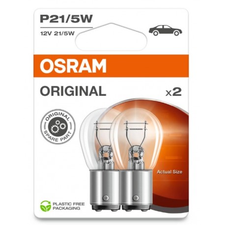 Żarówka P21/5W blister 2szt OSRAM