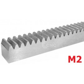 M2-2000 Listwa zębata modułowa 20x20,  C45