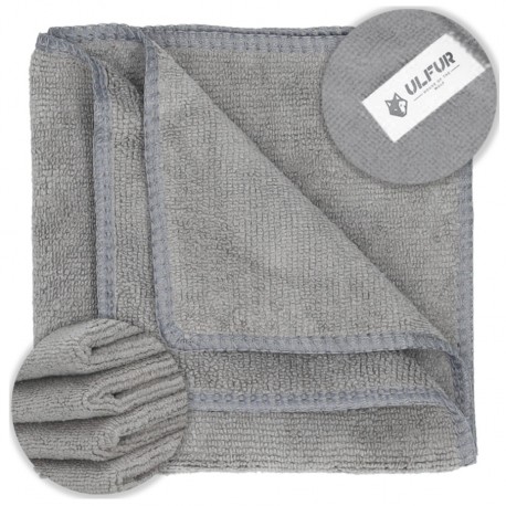 Ściereczka z mikrofibry 30x30cm 300GSM ULFUR - kpl. 3szt