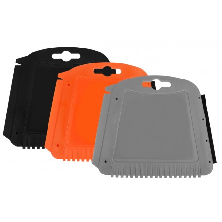 Skrobaczka do szyb z gumką do wody KUFIETA