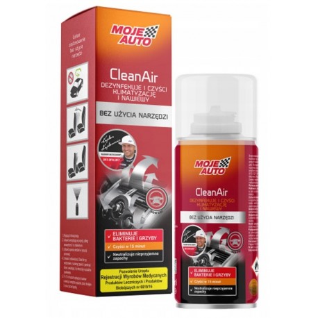 Środek do odgrzybiania klimatyzacji CleanAir New Car 150ml