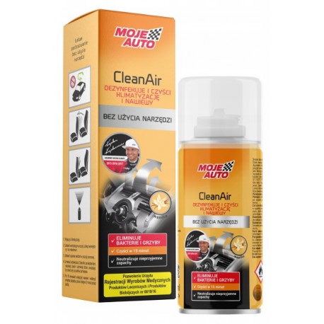 Środek do odgrzybiania klimatyzacji CleanAir WANILIA 150ml