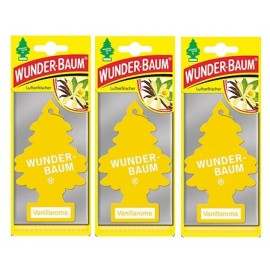 Zapach choinka  WUNDERBAUM - VANILIA 3-PACK