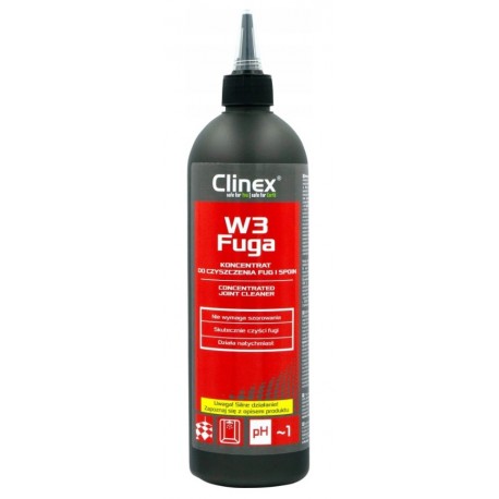 Płyn środek do czyszczenia mycia fug i spoin CLINEX W3 Fuga  500ml