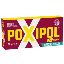 89-114 POXIPOL Klej dwuskładnikowy przezroczysty 14ml spoiwo plastyczne