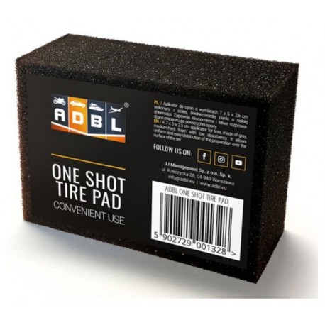 Aplikator do Opon ADBL One Shot Tire Pad 7x5x 2,5cm