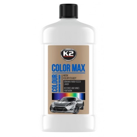 COLOR MAX BIAŁY Koloryzujący wosk nabłyszczający 500ml 