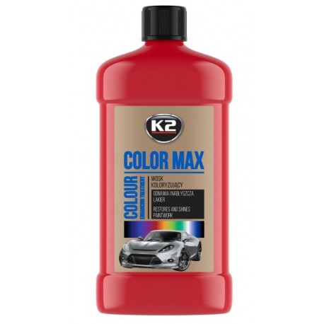 COLOR MAX CZERWONY Koloryzujący wosk nabłyszczający 500ml 