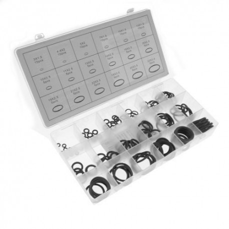 Uszczelki okrągłe 3-22mm/1-4mm x125 Uszczelki okrągłe 3-22mm/1-4mm x125