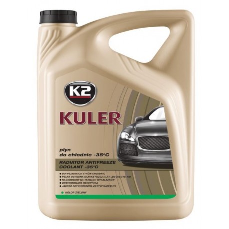 Płyn do chłodnic KULER ZIELONY K2 - 5L