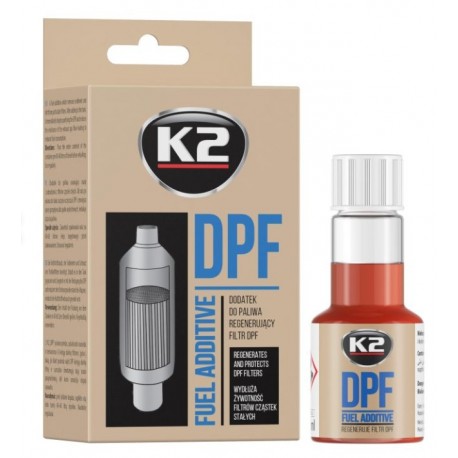 Dodatek do paliwa, regeneruje i chroni filtry DPF K2 DPF 50ml