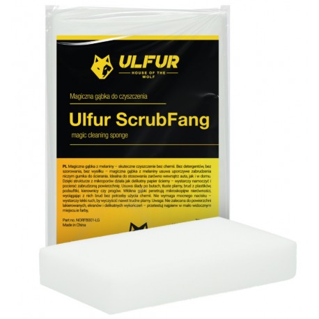 ULFUR ScrubFang Magiczna gąbka melaminowa do czyszczenia