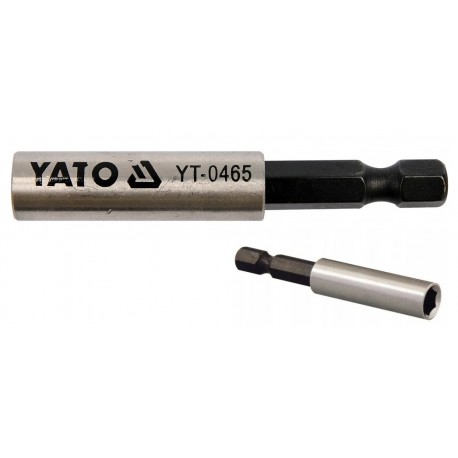 Uchwyt do końcówek wkrętakowych, magnetyczny 1/4"x 60mm YATO