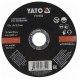 Tarcza do cięcia metalu INOX 125x1.0x22 YATO
