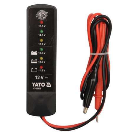 Tester akumulatora i alternatora 12V