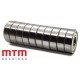 608 ZZ Łożysko kulowe | 8x22x7mm MTM - 1kpl=10szt