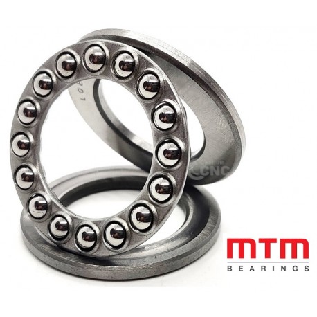 51104 Łożysko wzdłużne oporowe 20x35x10mm MTM