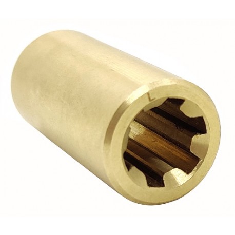 Wałek wieloklinowy KW 6x11x14 | stal C45